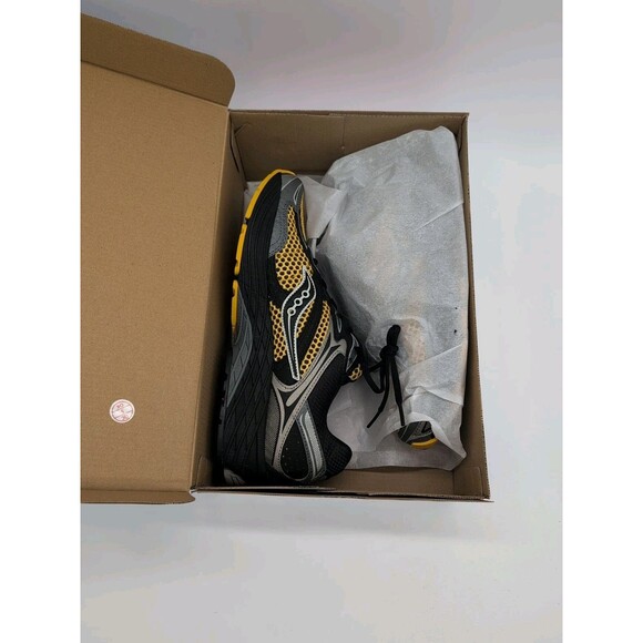 Saucony PROGRID OMNI 9 Gold/Carbon S70739-66 M 10/W 11.5 Hiking Trail Shoes - Picture 5 of 13